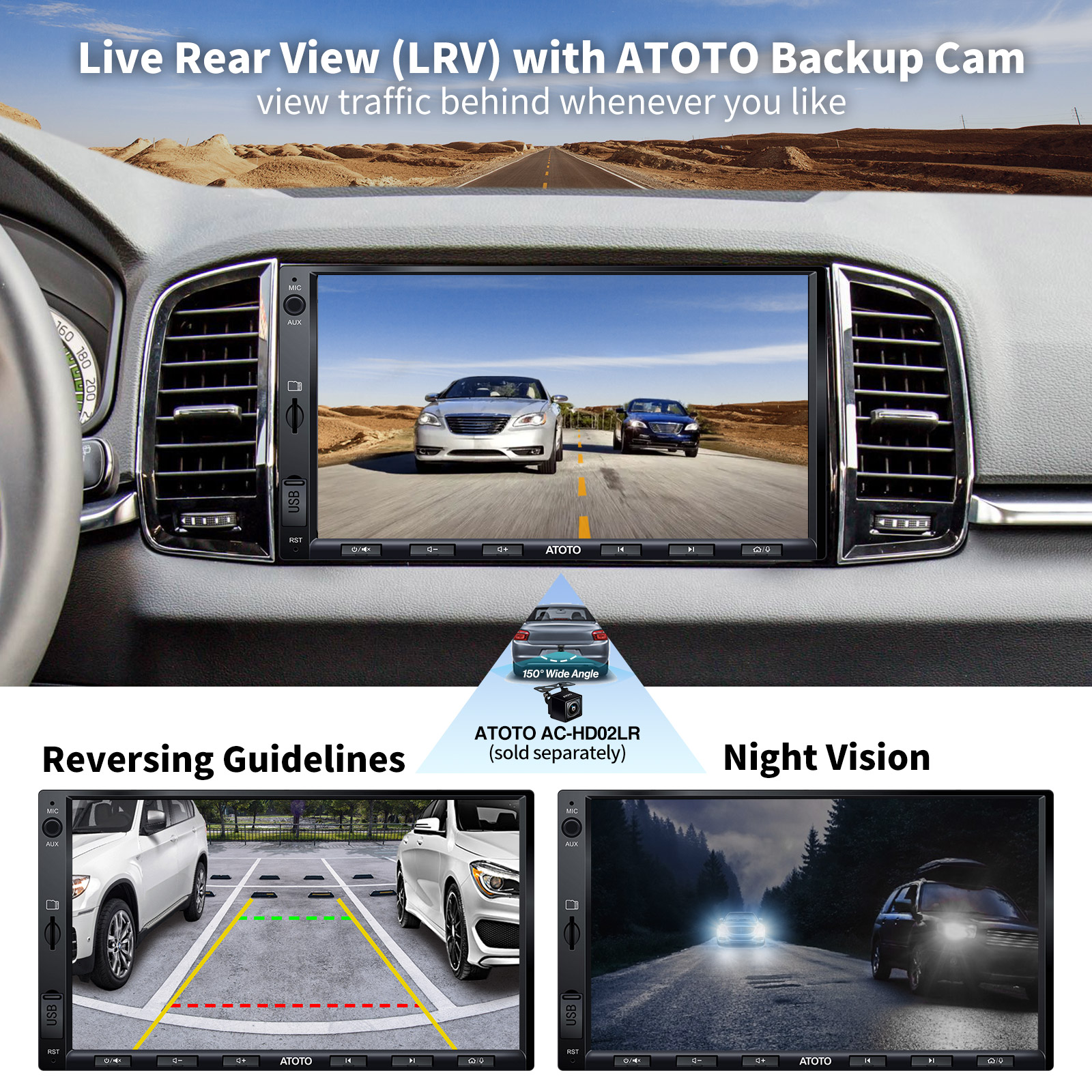ATOTO Car Stereo, Autoradio Navigation, Car Audio & Video, Car Speakers,  Amplifiers, AOCSS