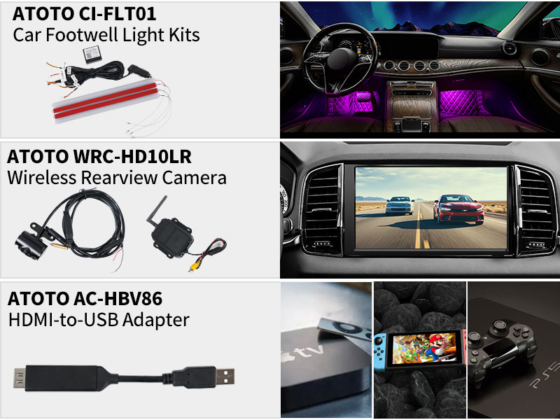 ATOTO A6G209PF Android Car Stereo Wireless Apple Carplay and 